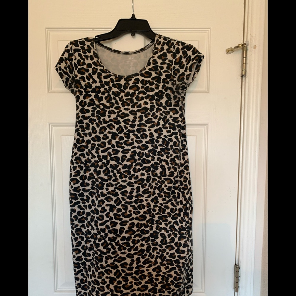 Leopard Maternity H&M Dress
